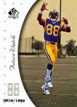 1999 SP Authentic #96 Torry Holt Front