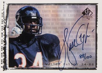 1999 SP Authentic #WPA-SP Walter Payton Front