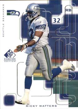 1999 SP Signature #113 Ricky Watters Front