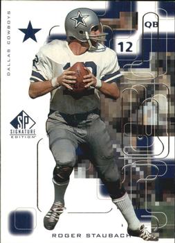 1999 SP Signature #156 Roger Staubach Front