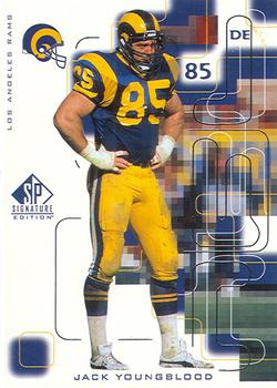 1999 SP Signature #160 Jack Youngblood Front