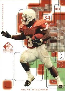 1999 SP Signature #171 Ricky Williams Front