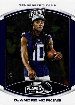 2023 Panini NFL Player of the Day - Blue #50 DeAndre Hopkins Front
