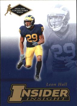 2007 Press Pass SE - Insider Insight Collectors Series #II-8 Leon Hall Front