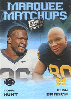 2007 Press Pass SE - Marquee Matchups #MM-9 Tony Hunt / Alan Branch Front