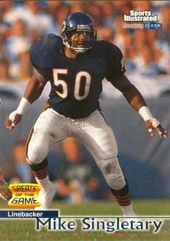 1999 Sports Illustrated #39 Mike Singletary Front