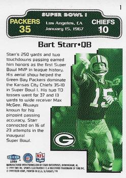 1999 Sports Illustrated #1 Bart Starr Back