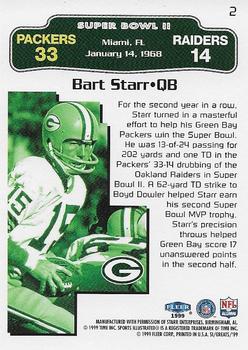 1999 Sports Illustrated #2 Bart Starr Back