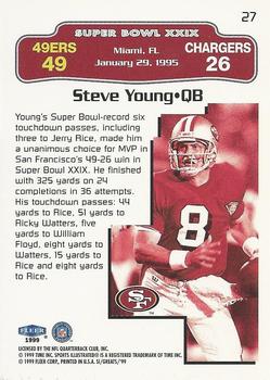 1999 Sports Illustrated #27 Steve Young Back