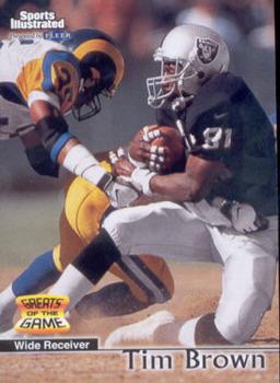 1999 Sports Illustrated #62 Tim Brown Front
