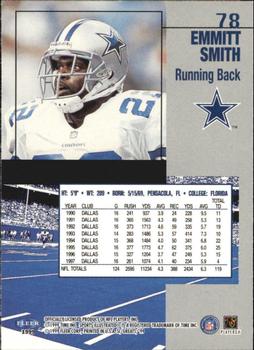 1999 Sports Illustrated #78 Emmitt Smith Back