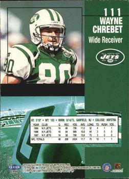 1999 Sports Illustrated #111 Wayne Chrebet Back