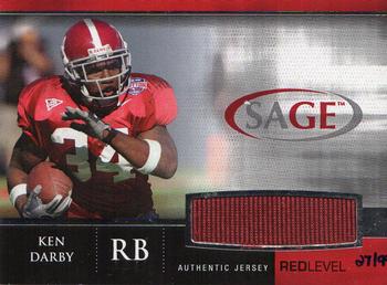 2007 SAGE - Jerseys Red #J2 Ken Darby Front