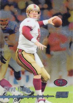 1999 Stadium Club Chrome #92 Steve Young Front