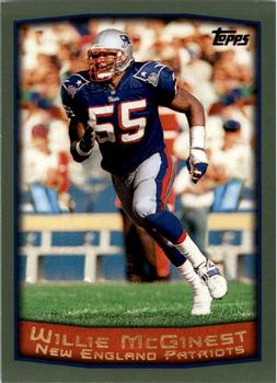 1999 Topps #155 Willie McGinest Front