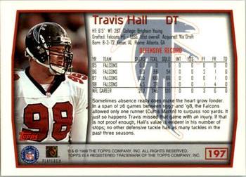 1999 Topps #197 Travis Hall Back