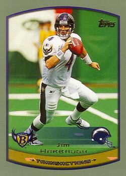 1999 Topps #207 Jim Harbaugh Front