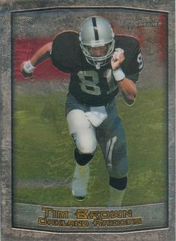 1999 Topps Chrome #62 Tim Brown Front