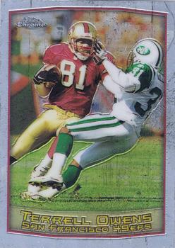 1999 Topps Chrome #65 Terrell Owens Front
