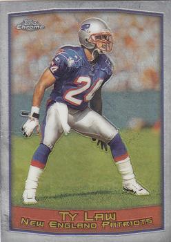 1999 Topps Chrome #72 Ty Law Front