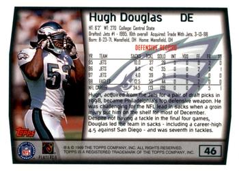 1999 Topps - Topps Collection #46 Hugh Douglas Back