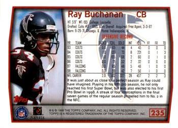 1999 Topps - Topps Collection #235 Ray Buchanan Back