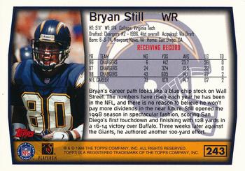 1999 Topps - Topps Collection #243 Bryan Still Back