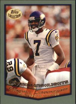 1999 Topps - Topps Collection #317 Randall Cunningham Front