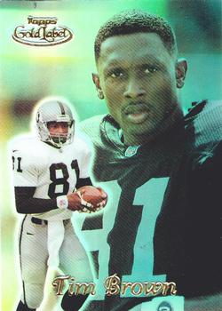 1999 Topps Gold Label #83 Tim Brown Front