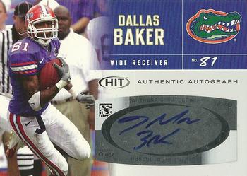 2007 SAGE HIT - Autographs #A41 Dallas Baker Front