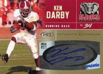 2007 SAGE HIT - Autographs Gold #A34 Kenneth Darby Front