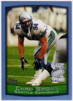 1999 Topps Season Opener #12 Chad Brown Front