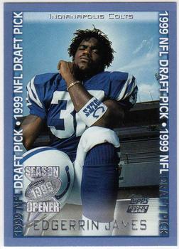 1999 Topps Season Opener #155 Edgerrin James Front