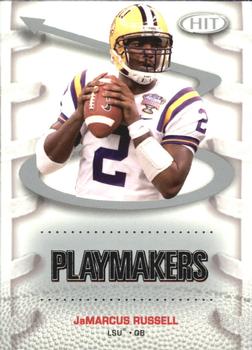2007 SAGE HIT - Playmakers Silver #P2 JaMarcus Russell Front