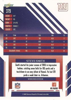 2007 Score - Atomic #379 Steve Smith Back