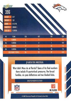2007 Score - Updates #396 Jarvis Moss Back