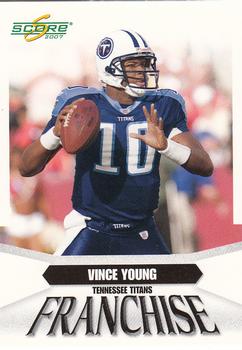 2007 Score - Franchise #F-10 Vince Young Front