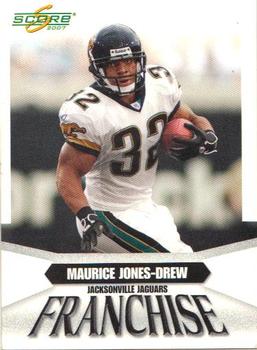 2007 Score - Franchise #F-8 Maurice Jones-Drew Front