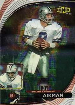 1999 UD Ionix #16 Troy Aikman Front