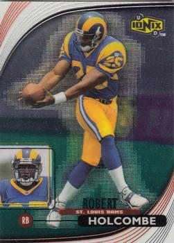 1999 UD Ionix #48 Robert Holcombe Front