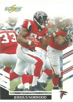 2007 Score - Glossy #78 Jerious Norwood Front