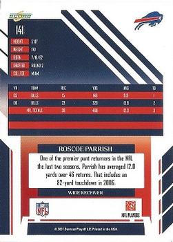 2007 Score - Glossy #141 Roscoe Parrish Back
