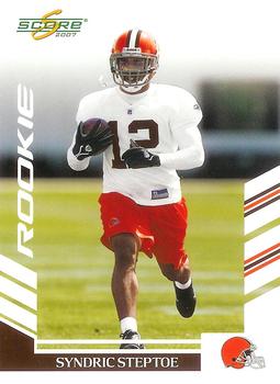 2007 Score - Glossy #317 Syndric Steptoe Front