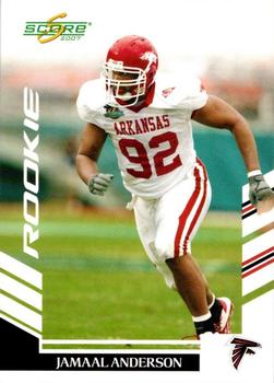 2007 Score - Glossy #368 Jamaal Anderson Front
