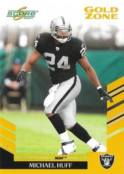 2007 Score - Gold Zone #276 Michael Huff Front