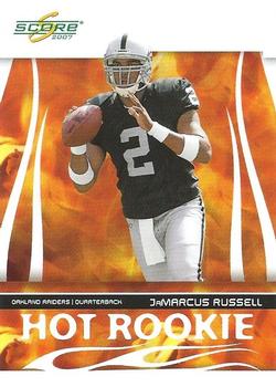 2007 Score - Hot Rookies #HR-1 JaMarcus Russell Front