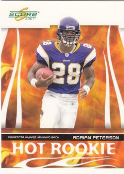 2007 Score - Hot Rookies #HR-3 Adrian Peterson Front