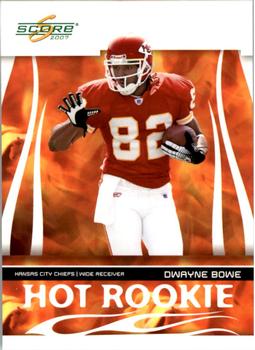 2007 Score - Hot Rookies #HR-7 Dwayne Bowe Front
