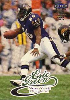 1999 Ultra #207 Eric Green Front