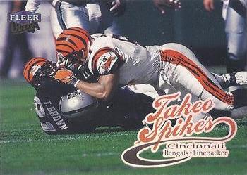 1999 Ultra #39 Takeo Spikes Front